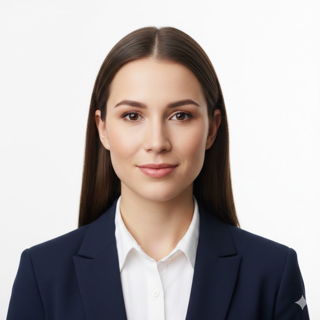 AI Prompts to Create Minimalist White Background Portraits of Ultra-Clean Professional LinkedIn Portrait