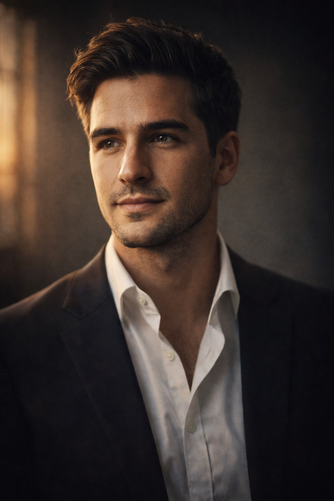 Hollywood Editorial Portrait (Celebrity Poster Style)