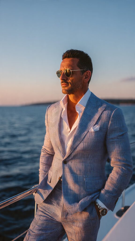 Monaco Billionaire Yacht Portrait