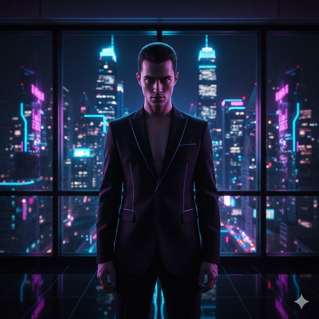 Neon Skyline Power Shot