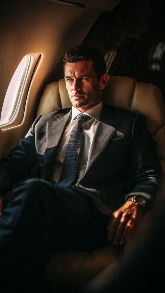 Private Jet Executive Portrait