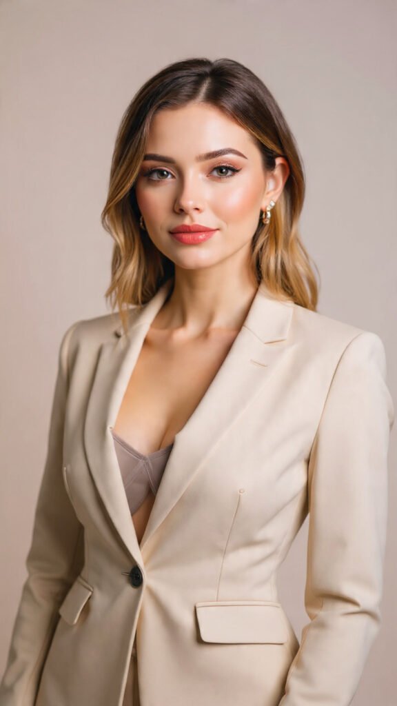 Soft Glam Studio Portrait (Clean & Aesthetic)