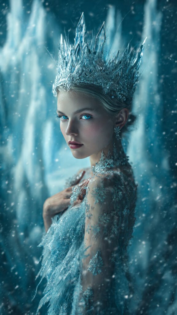 Ice Queen Fantasy Portrait