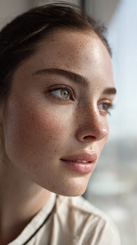 Natural Window Light Portrait