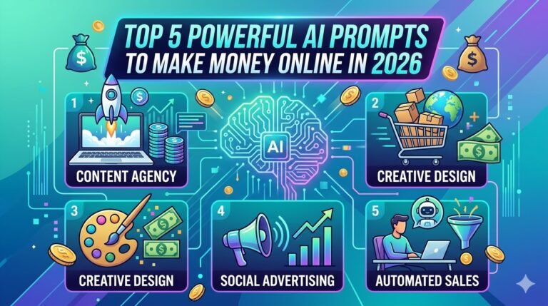 Top 5 Powerful AI Prompts to Make Money Online in 2026