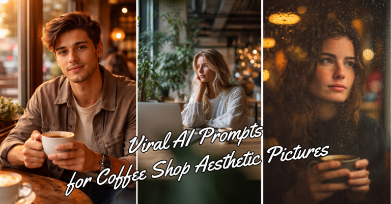 AI Prompts for Coffee Shop Aesthetic Pictures
