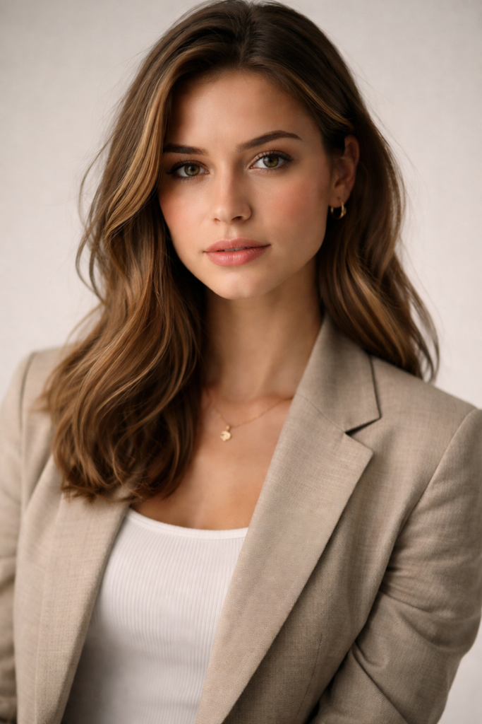 iPhone RAW Photography Style Minimal Studio Portrait