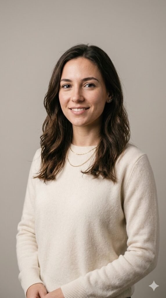 iPhone RAW Photography Style of Minimal Studio Portrait