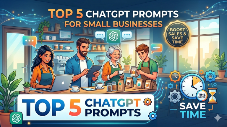 Top 5 ChatGPT Prompts for Small Businesses (Boost Sales & Save Time)