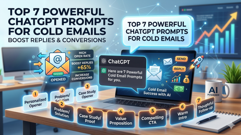Top 7 Powerful ChatGPT Prompts for Cold Emails to Boost Replies & Conversions