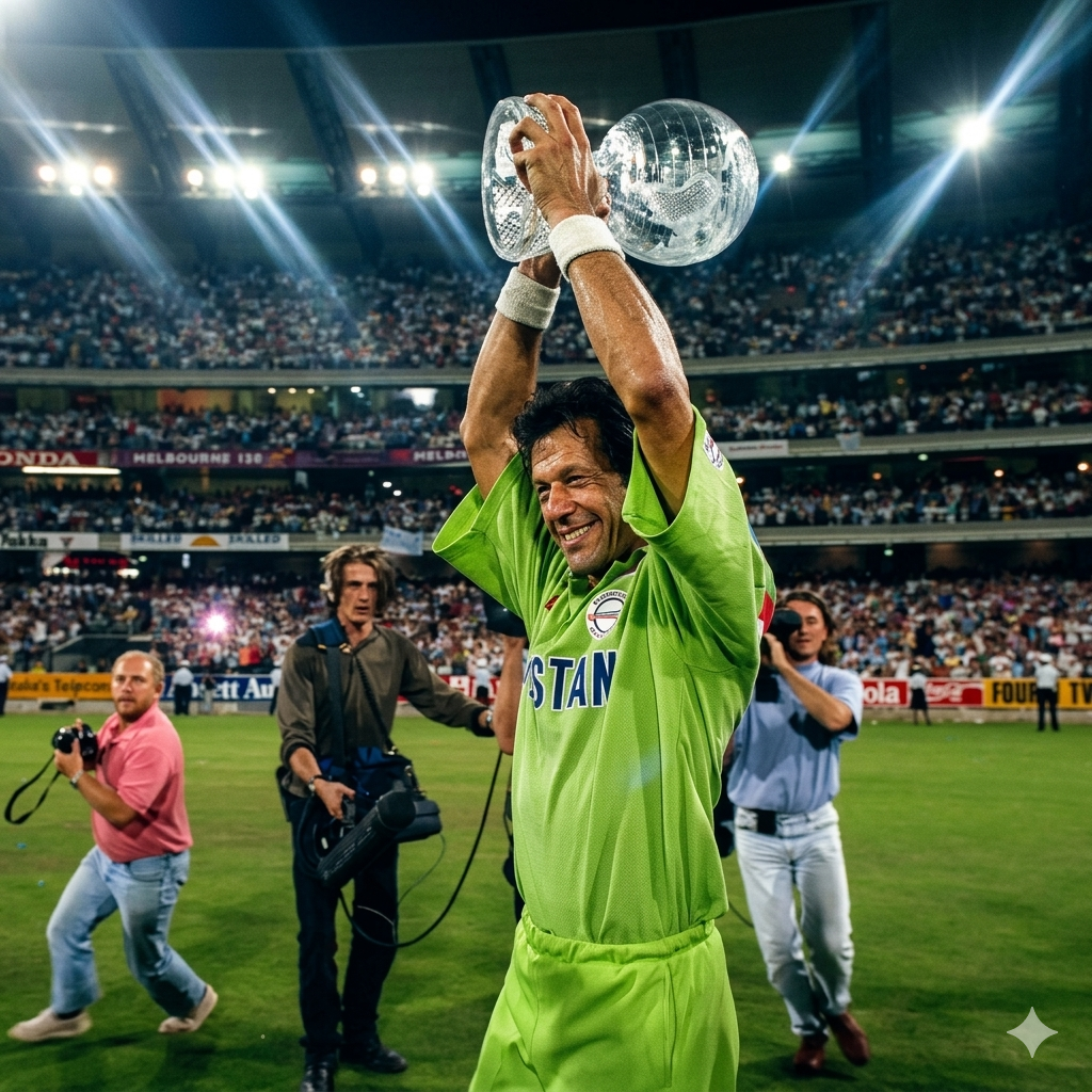 AI Prompts for Imran Khan of The Best Sportsman Cricketer (Legendary Vibe)