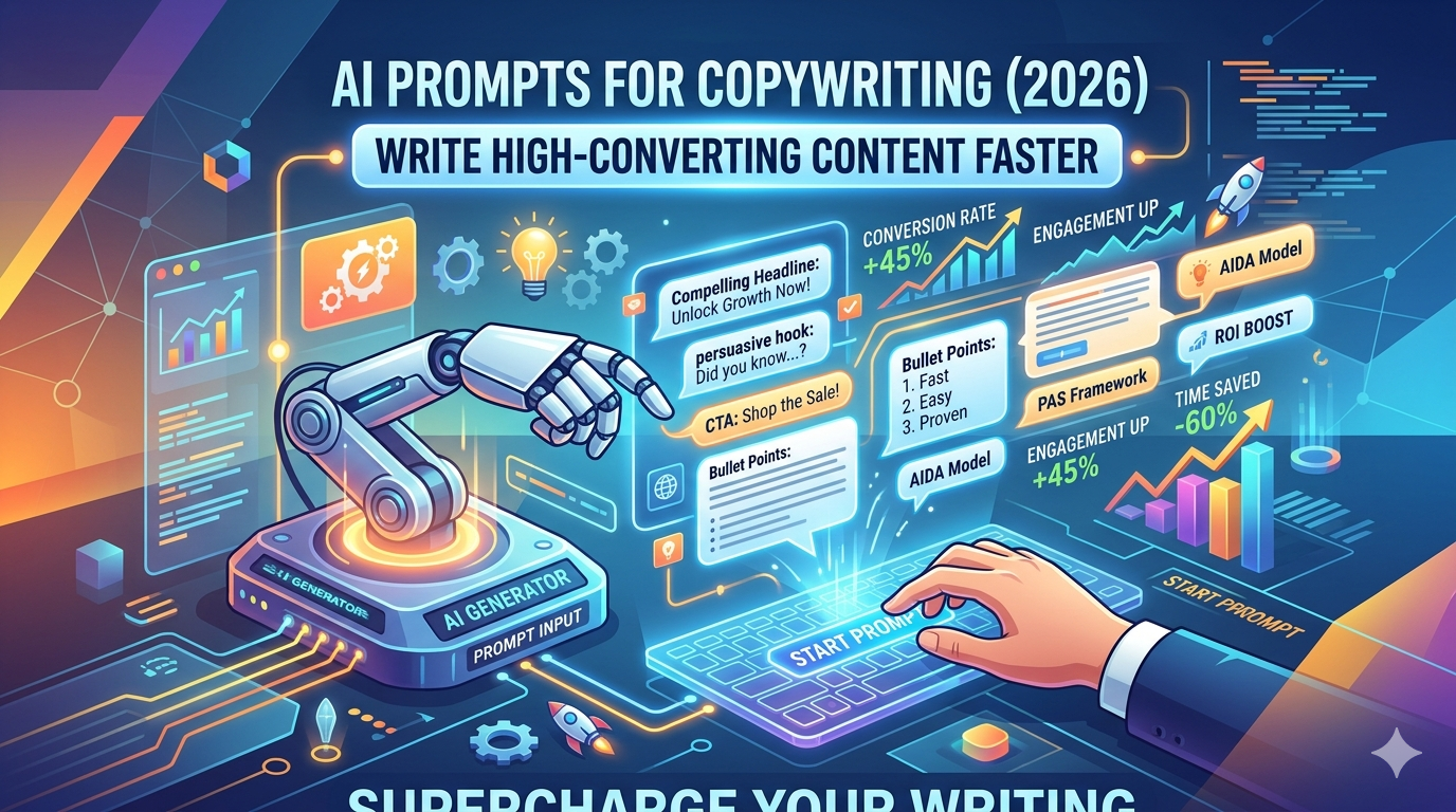AI Prompts for Copywriting (2026): Write High-Converting Content Faster