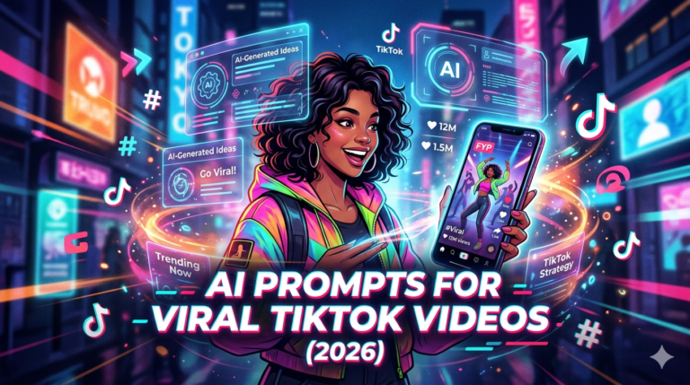 AI Prompts for Viral TikTok Videos (2026) | Best TikTok AI Prompts to Go Viral