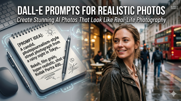 DALLE Prompts for Realistic Photos to Create Stunning AI Photos That Look Like Real-Life Photography