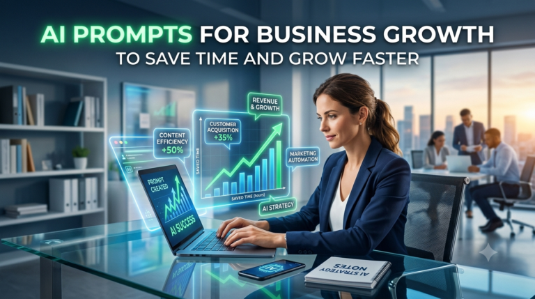 AI Prompts for Business Growth to Save Time and Grow Faster